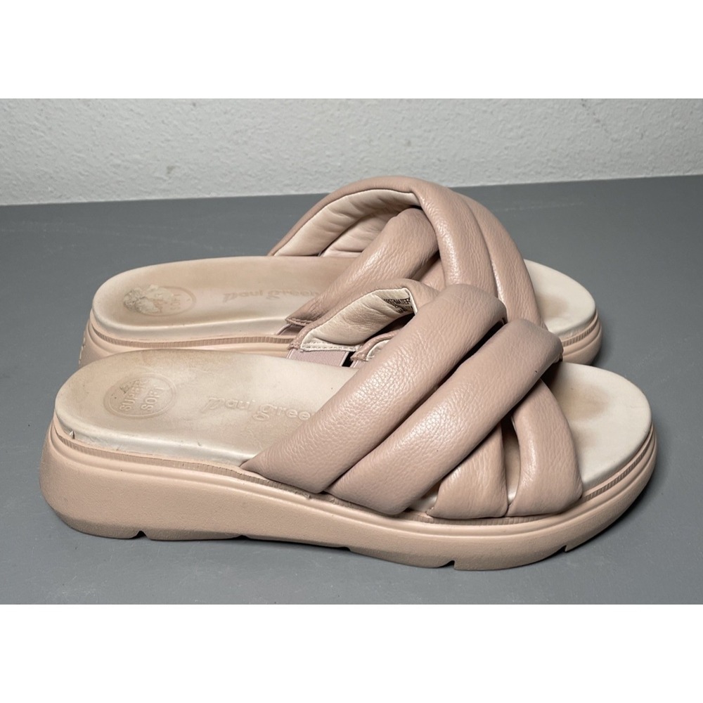 Paul Green Super Soft Slide Sandals Size UK 5.5 (US 8) - Picture 2 of 7